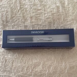 Swarovski Silver and Gray Crystal Pen